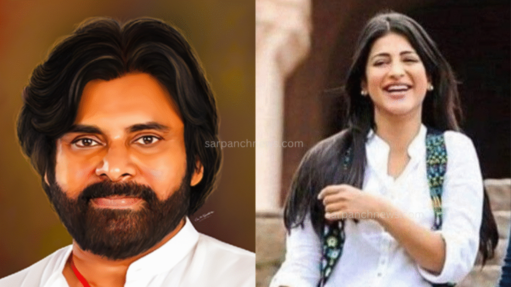 Shruti Haasan follows pawan kalyan