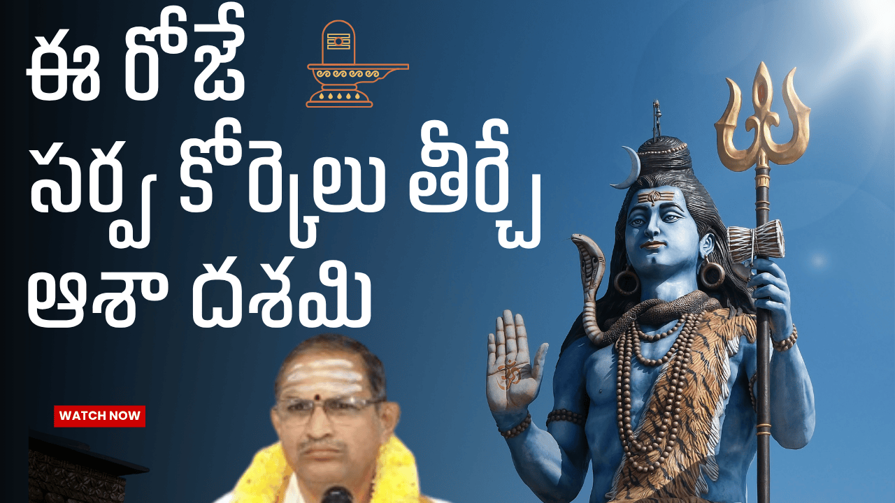 సర్వ కోరికలు నెరవేర్చే ఆశా దశమి